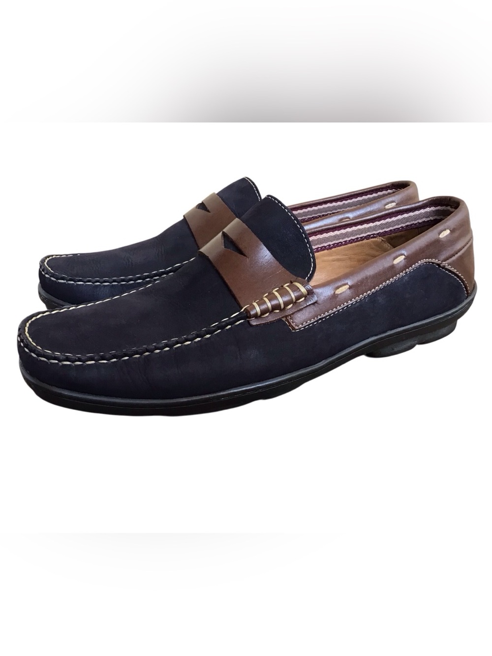 Johnston & Murphy Men’s Suede Penny Loafers